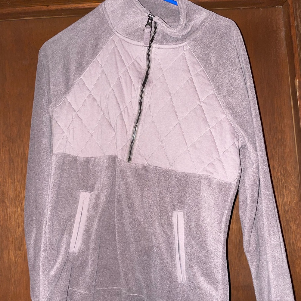Small, light purple sweater pullover from Maurice’s.